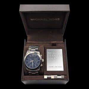 Michael Kors MK8314 Stop Hunger Silver Men's Watch